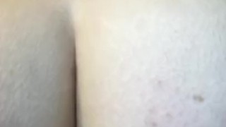Fucking didlo from behind