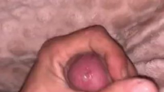 Jacking off and cummin