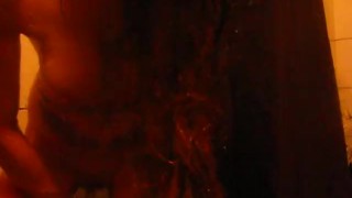 Masturbation in the shower