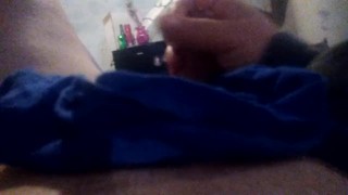 Cute CD in skirt cums for first time in a week