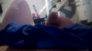 Cute CD in skirt cums for first time in a week