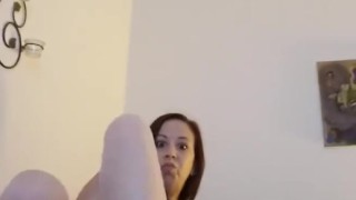 Sexy girl touching herself, worth the watch