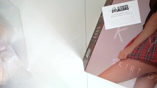 UNBOXING: KYO SKIRT GIRL MASTURBATOR - Fake ass (Club-des-branleurs.fr)