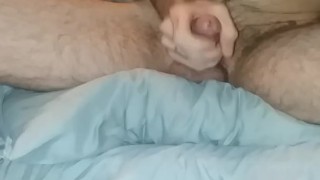 Tru Dogg drinking and stroking (edited) Fucking my pillow. Hot tattooed guy