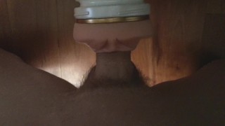 Finishing things off with the Fleshlight and cumming inside