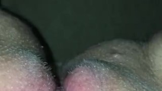 Creampie pussy quick piss