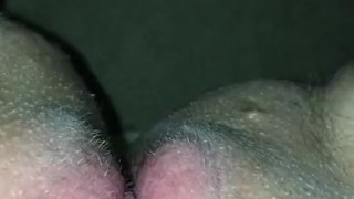 Creampie pussy quick piss