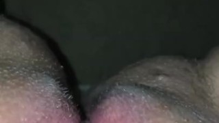 Creampie pussy quick piss