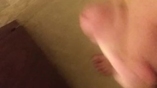 Beating my meat until I'm paid enough to buy an iphone Day-7 before shower