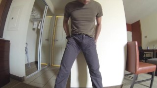 Pissing my pants in a hotel room