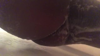 Big booty all soaped up in the shower