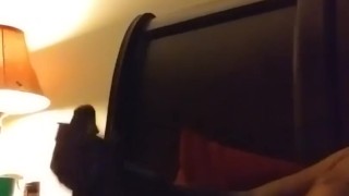 She watched my jack off