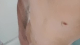 Wet hard cock