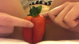 my Strawberry Pussy masturbation
