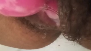 Taking my kegel balls out of my creamy pussy part 2!