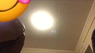 BBW showing how fat ass look while getting fucked