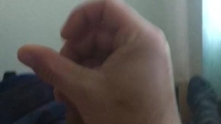 Morning boner... Wank tease