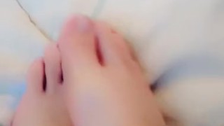 MY CUTE LITTLE FEET (VIDEO AS PROMISED)