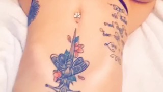 Tattooed baby