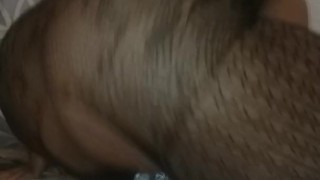 Watch me bounce that ass on my clear dildo (Sneak peak of a custom video)