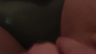 I Made A Mess: Masturbating in White Stockings, Squirting on Myself