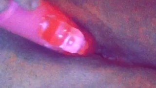 Playing with my fat wet pussy