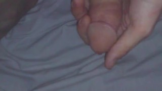 Jerking off (with cumshot) while he's at work