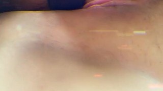 18 year old plays with her pussy
