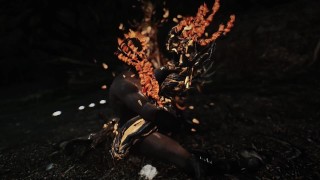 skyrim Female monster Spriggan Matron porn