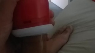 Trying fuck machine for my My thick dick who wanna be my toy ??