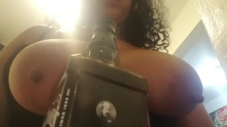 Jiggling my big titties
