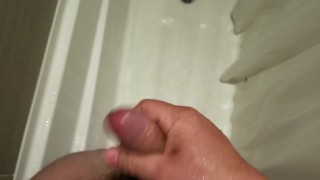 Shower play.... cumshot at the end