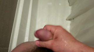 Shower play.... cumshot at the end
