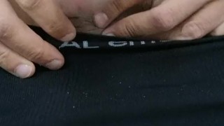 Hot boy stripping on cam til he cums