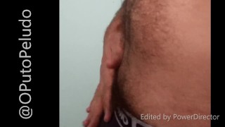 Hairy and huge cock