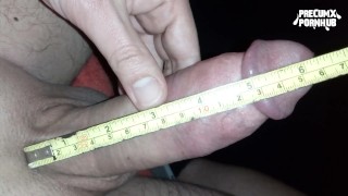 Measuring my dick - My humble dimensions - No faking, no pumping