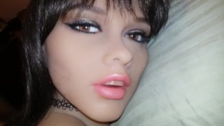 TPE DOLL IRONTECH 168CM FUCKED DOGGIE STYLE IN HER HIGH HEELS