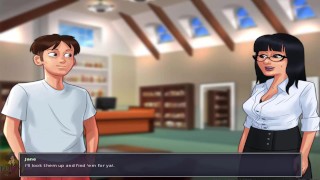 Summertime Saga Uncensored Part 2 Hot Female game player