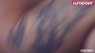 LETSDOEIT - Busty French Thot Nails Her First Porn Audition