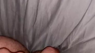 Hairy boy jerks off and cums