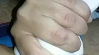 Masturbating with sleeve
