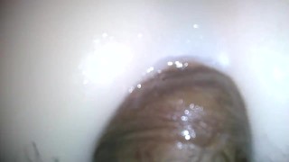  does anal on pocket pussy with vibrator