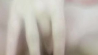 Girlfriend masturbating