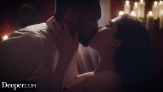 Deeper. Evelyn Claire Loves Nothing More Than WaxPlay & Kinky Sex