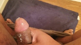 Amateur cumshot