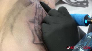 Teen Blonde Jay Jay Naked And Inked Up