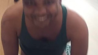 They dared me to learn to twerk. First time ass clapping. I tried, y'all.