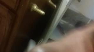 Early moring masturbate nut