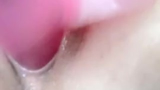 Big pink dildo, tight wet pay snap clip. @CookieBaby2020
