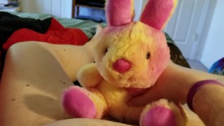Happy Easter, Everybody! Here Cums Peter Cottontail,With My Dick Up His Ass